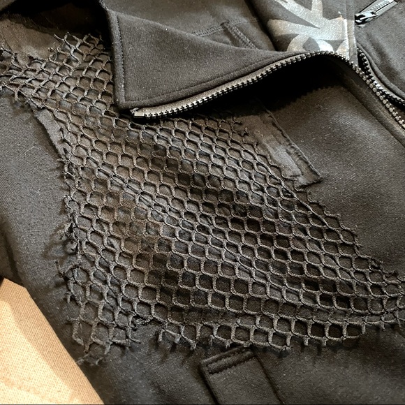 h.Naoto Anarchy Japanese punk goth fitted jacket - Picture 6 of 12